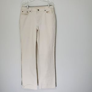 Jeanology Beige Jeans, Size 12